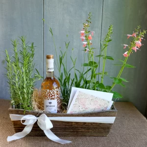 Wine and Herbs Gift Box