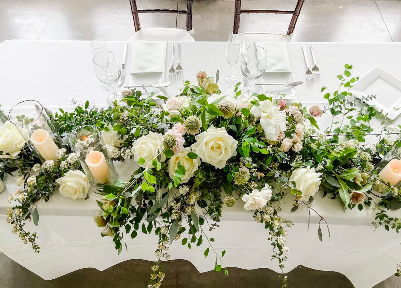 Sweetheart/ Head Table Flowers