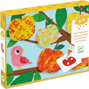 Nature Painting with Marbles Set