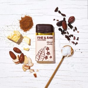 Almond Chunky Fine & Raw Chocolate